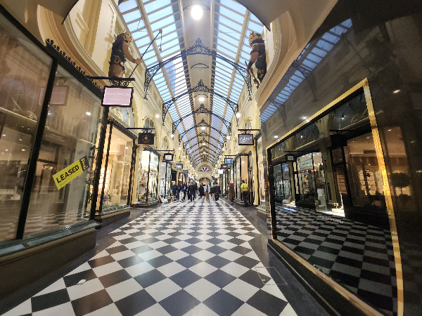 예술과 감성의 멜버른 CBD(도심) 여행_로열 아케이드