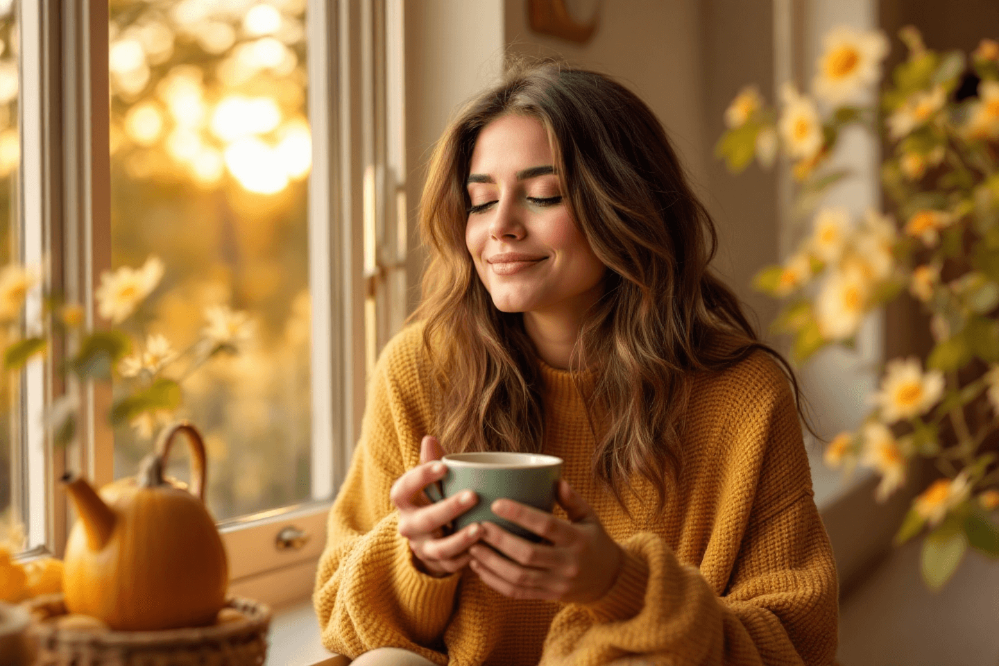 캐모마일차 사진입니다.