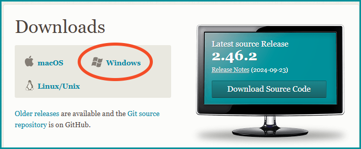 Downloads
macOS, (Windows) ←, Linux/Unix