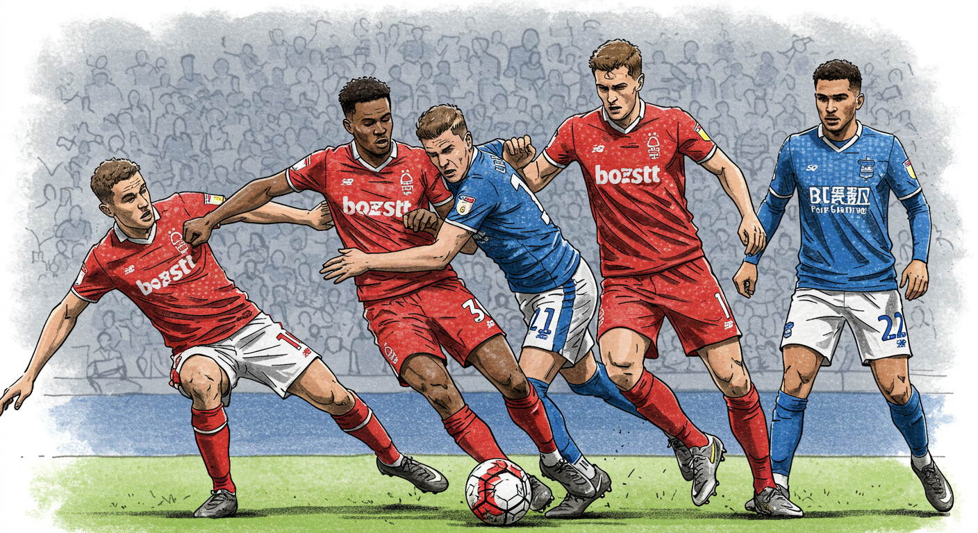 입스위치 대 노팅엄 포레스트의 격돌