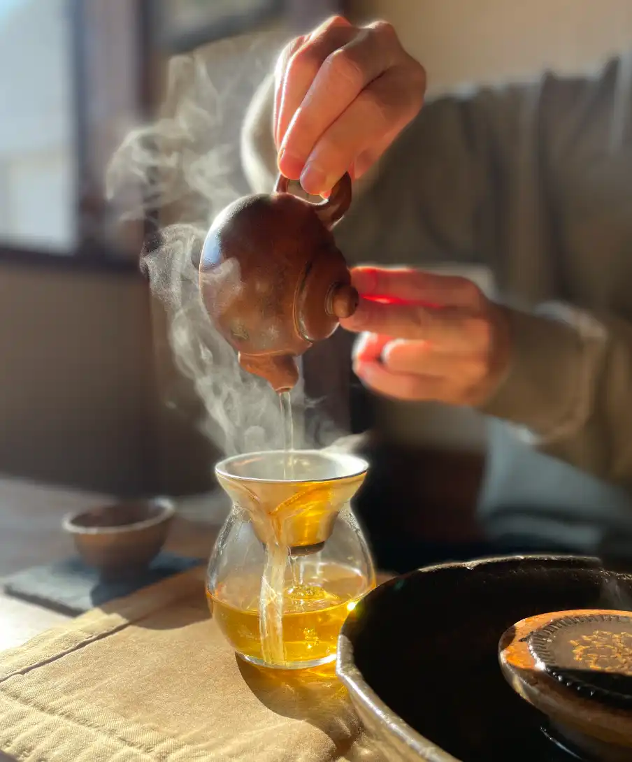 교동다원-황차
