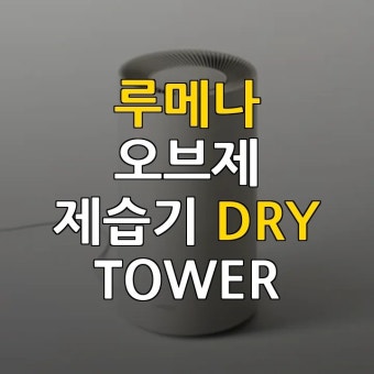루메나 오브제 제습기 사용후기