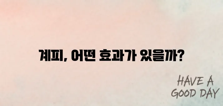 계피 효능과 부작용 에는 어떤것들이 있을까?