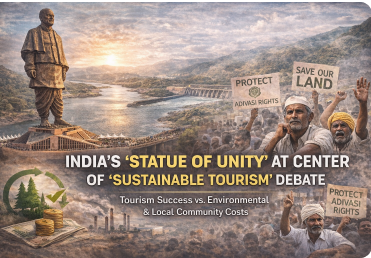 인도 ‘통합의 상(Statue of Unity)’은 왜 “지속가능한 관광” 논쟁