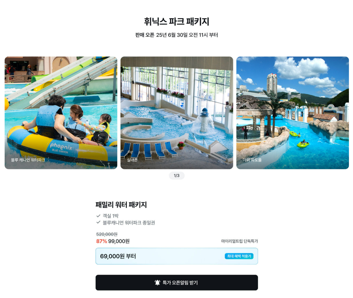 휘닉스 파크 패키지