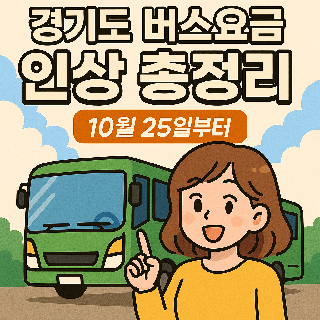 경기도 버스요금 인상 총정리 관련사진