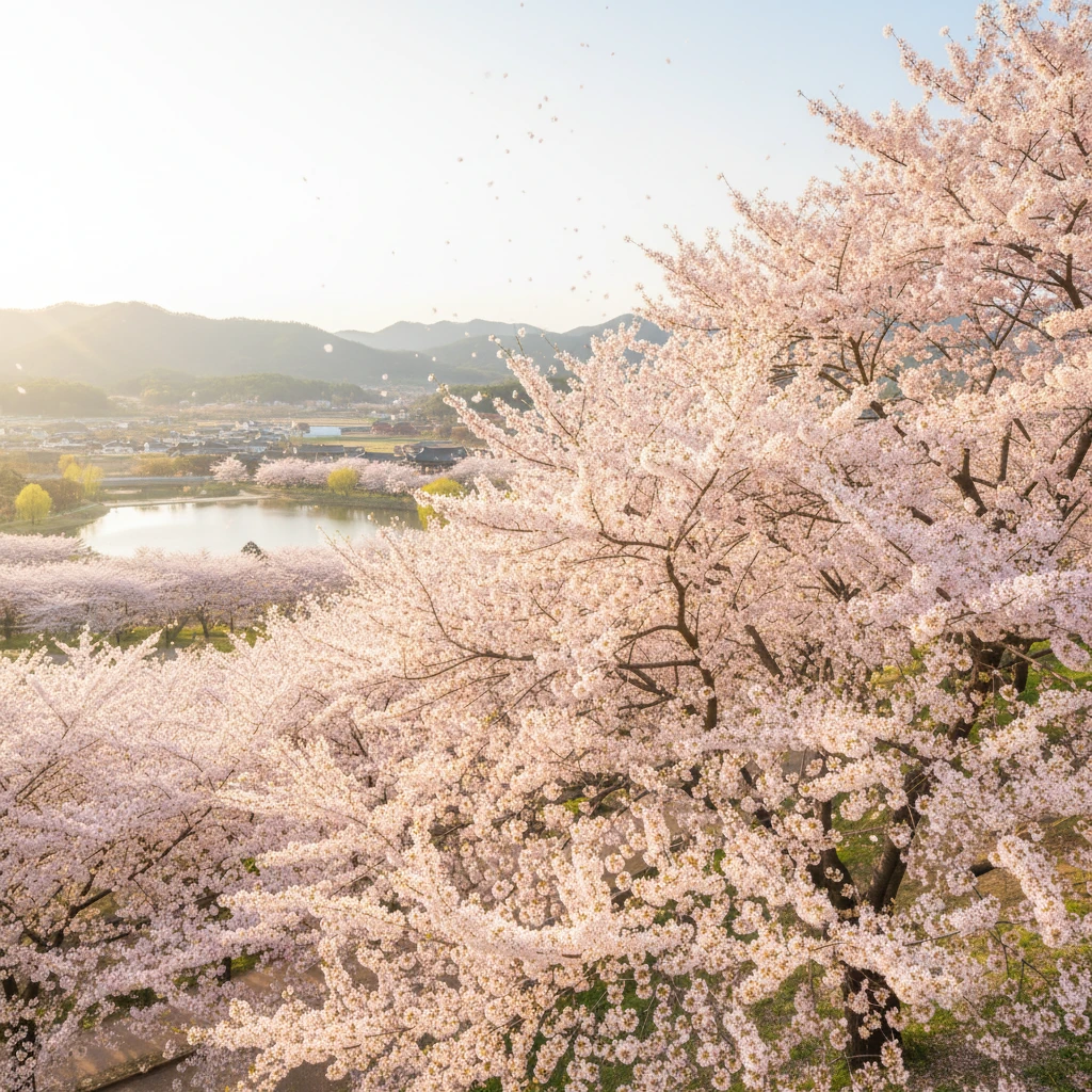 2026년 춘천 벚꽃 개화 만개일 및..