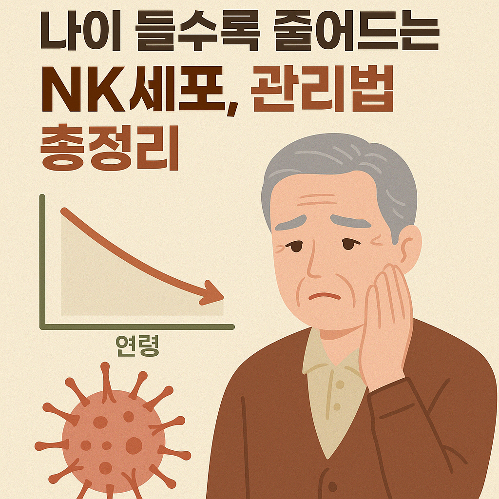 나이 들수록 줄어드는 NK세포