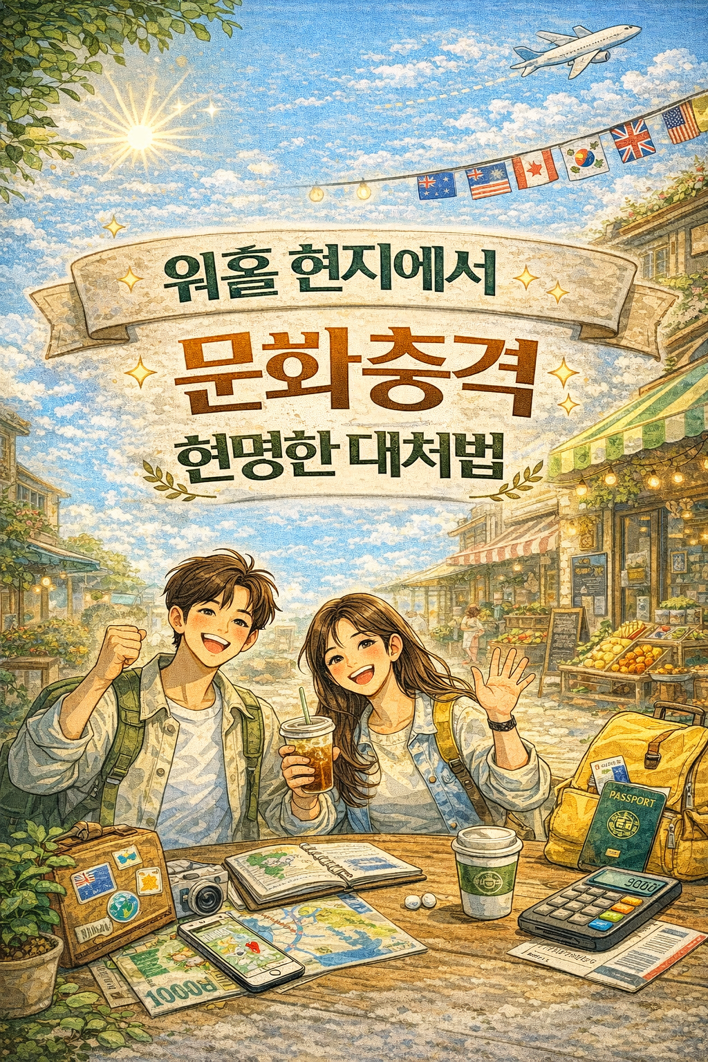 워킹홀리데이 관련 사진 첨부