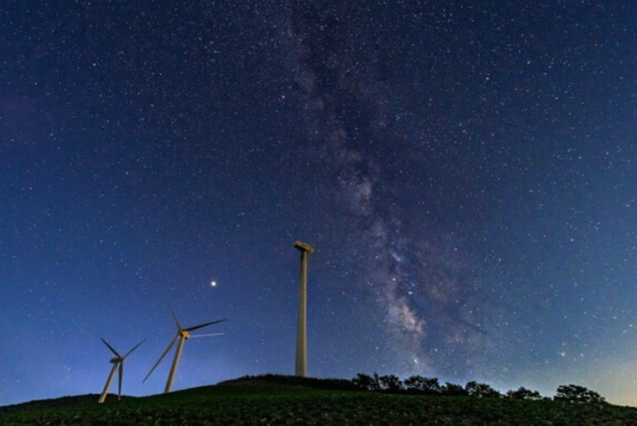 태백 매봉산 바람의언덕
