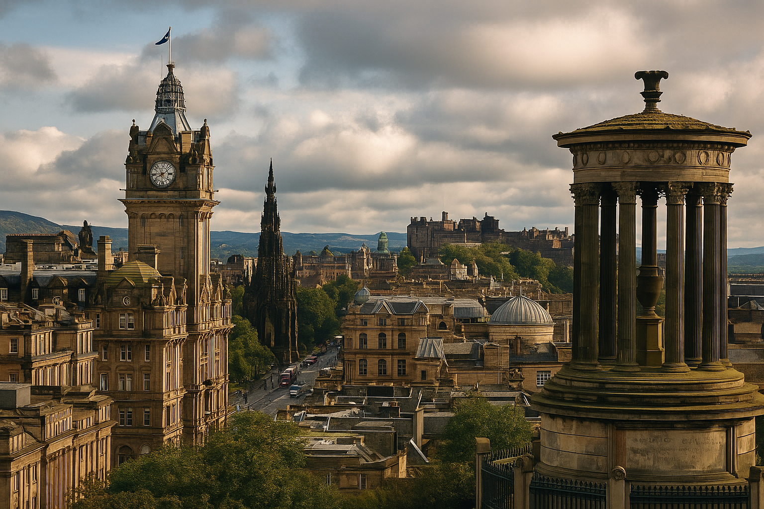 에든버러 관련 사진.