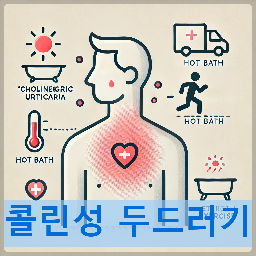 사우나 &middot; 운동 후 벌레에 물린 듯한 피부? 콜린성 두드러기일 확률 90%!