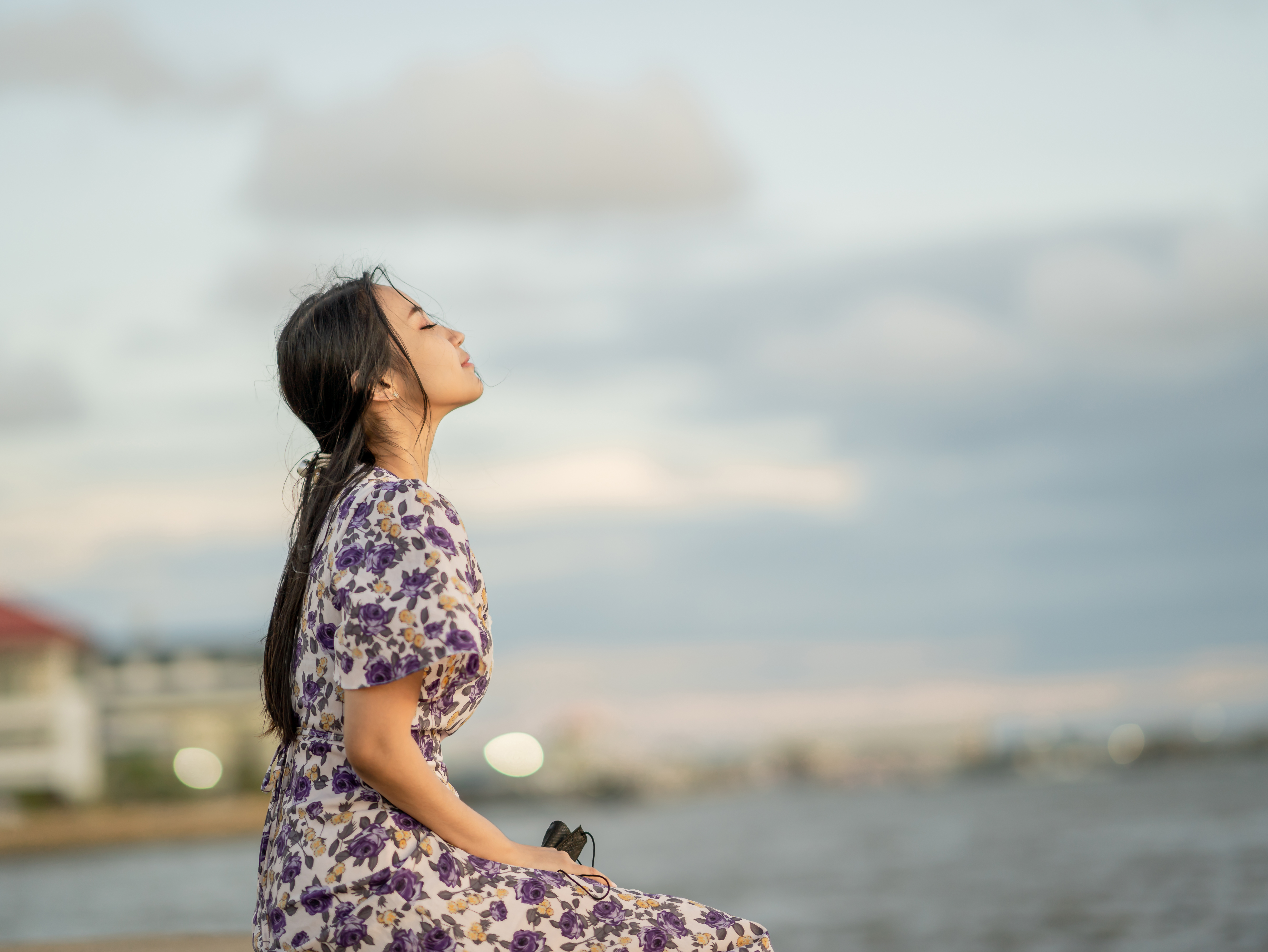 방콕-사뭇쁘라깐-노을