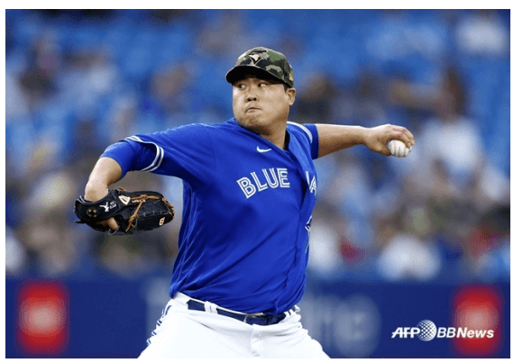 야구선수 류현진 사진 이미지입니다.