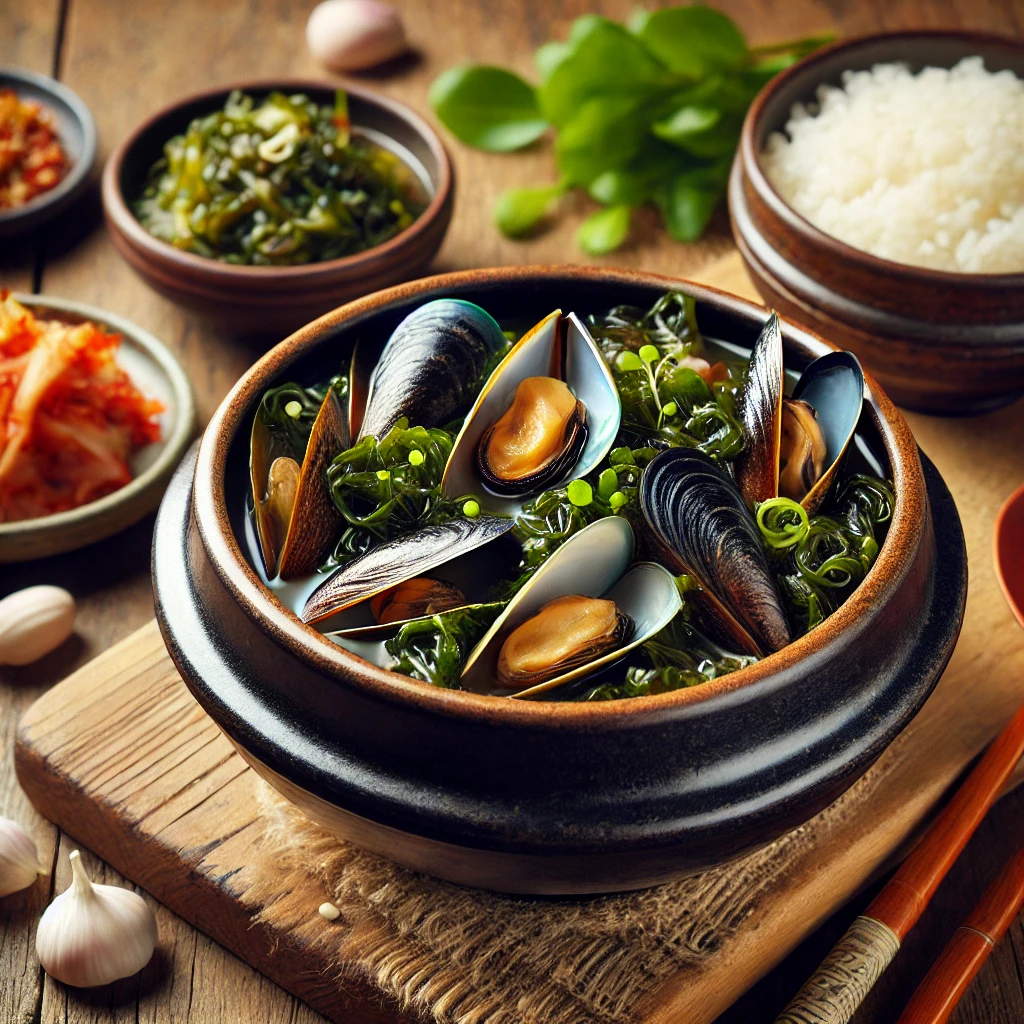 쉽고 간단하게 준비할 수 있는 홍합미역국