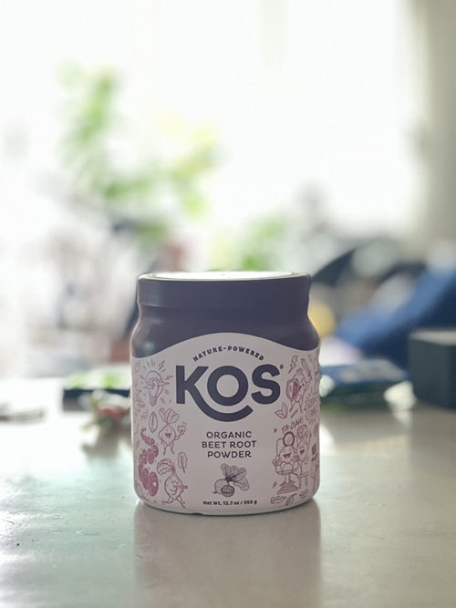 kos 비트 뿌리 파우더
