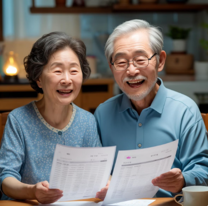 기초연근 수급자격 모의계산 신청방법