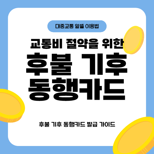 후불 기후동행카드