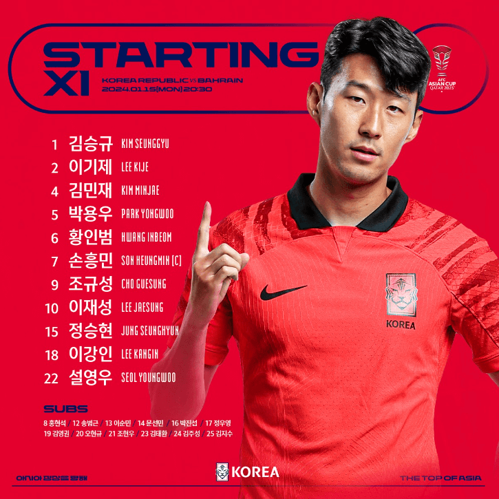 대한민국 VS 요르단