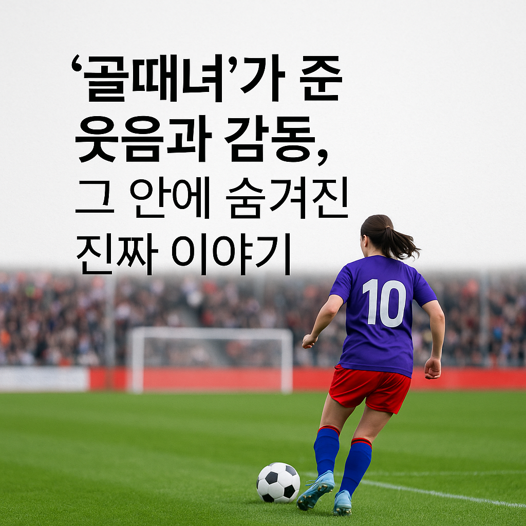 골때녀&rdquo;가 준 웃음과 감동
