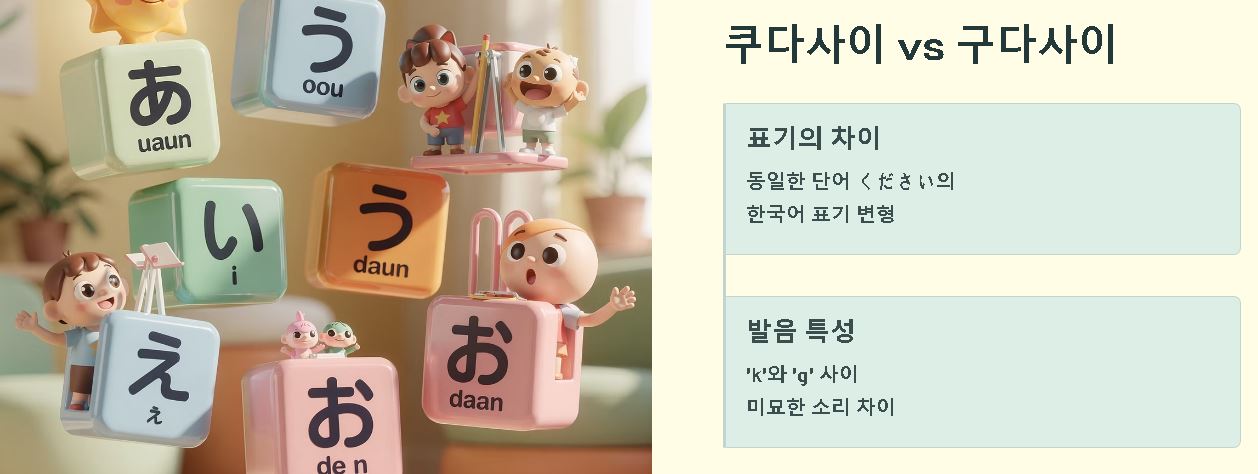 구다사이 뜻 조또마떼 뜻