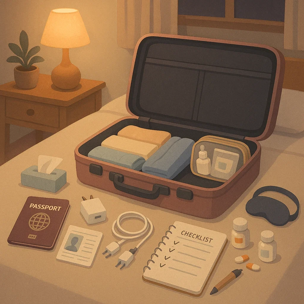 여행 짐 체크리스트