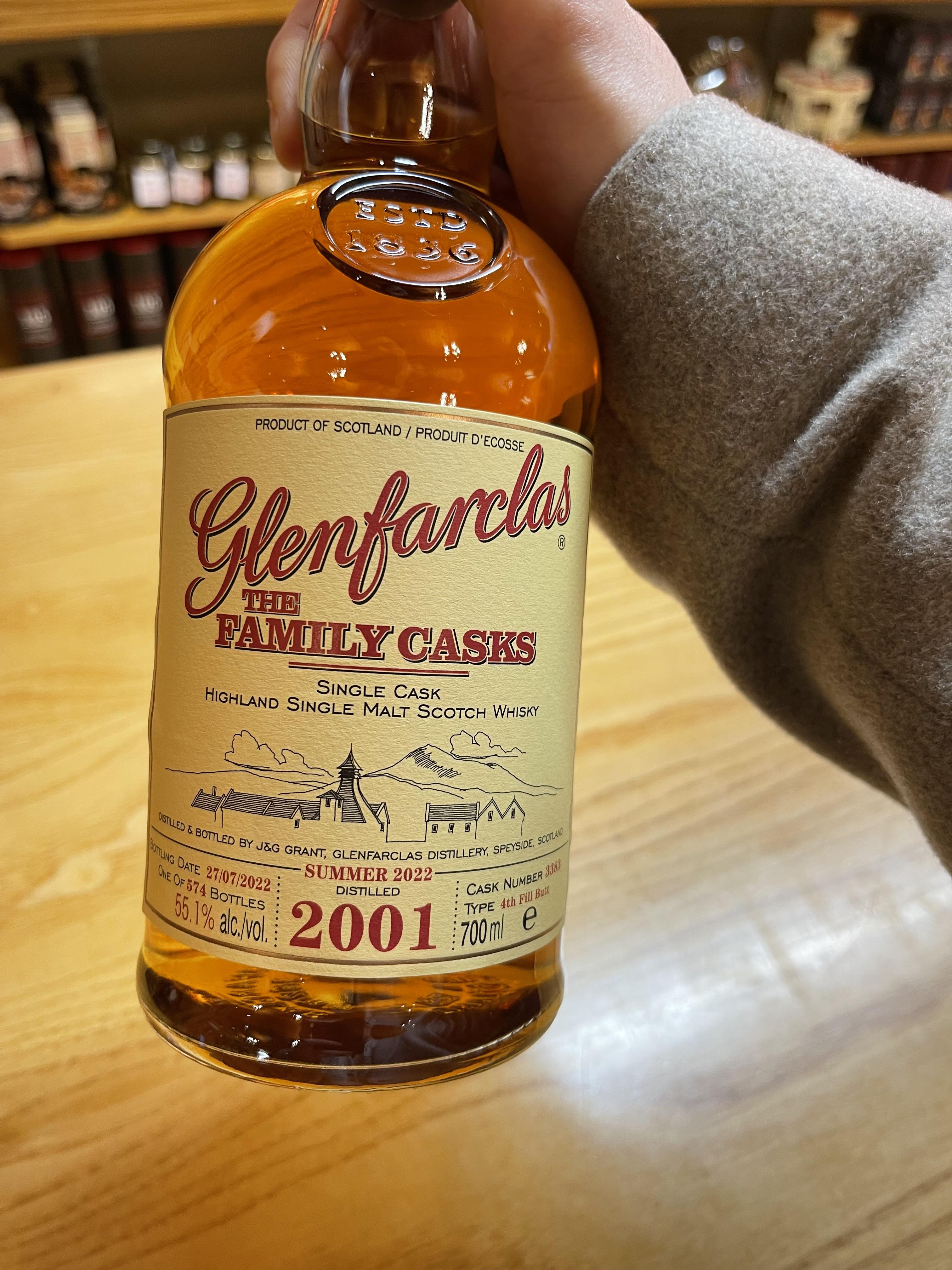 글렌파클라스 패밀리 캐스크 2001