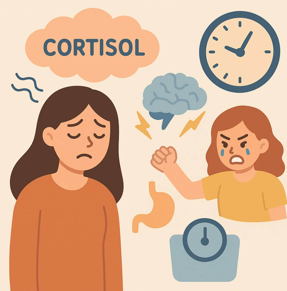 엄마한테 혼나고 있는 청소년 모습