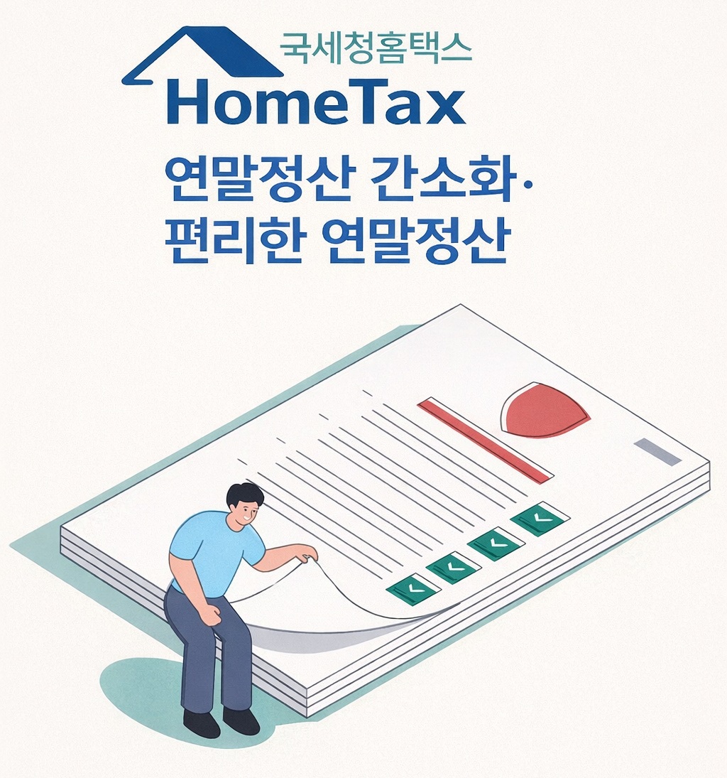 국세청 연말정산 간소화서비스 홈택스