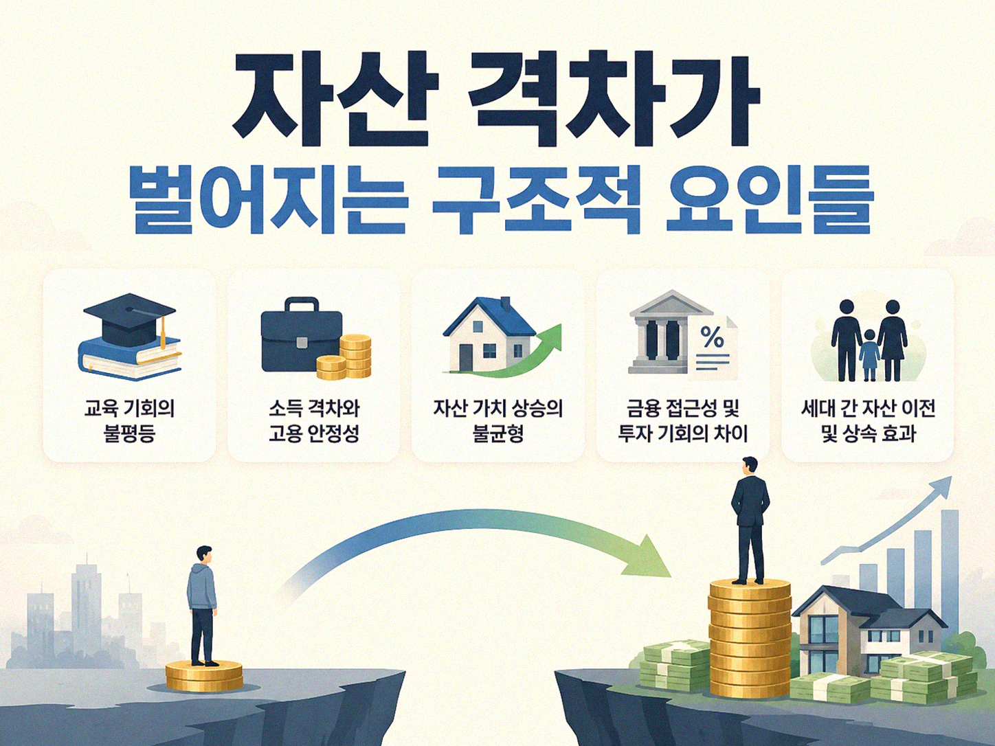 금수저 흙수저 자산 격차, 정말 구조적일까