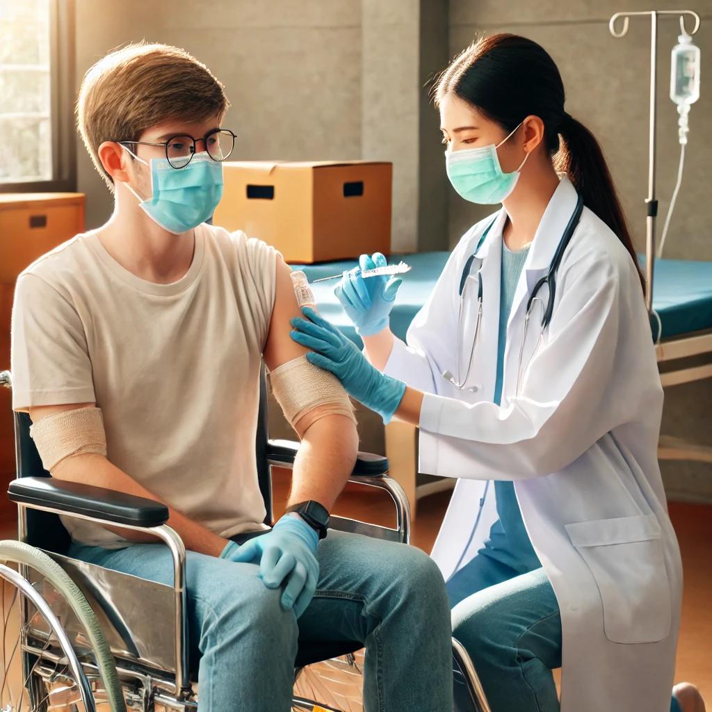 장애인독감 백신 무료접종 대상자