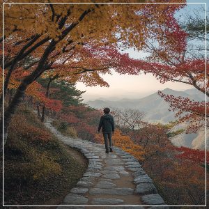 2025년 단풍 절정 시기 – 영남권 단풍 명소 가상 이미지