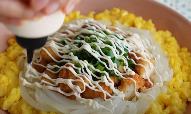 마요 뿌려