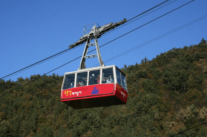 파노라마 절경, 두륜산 케이블카