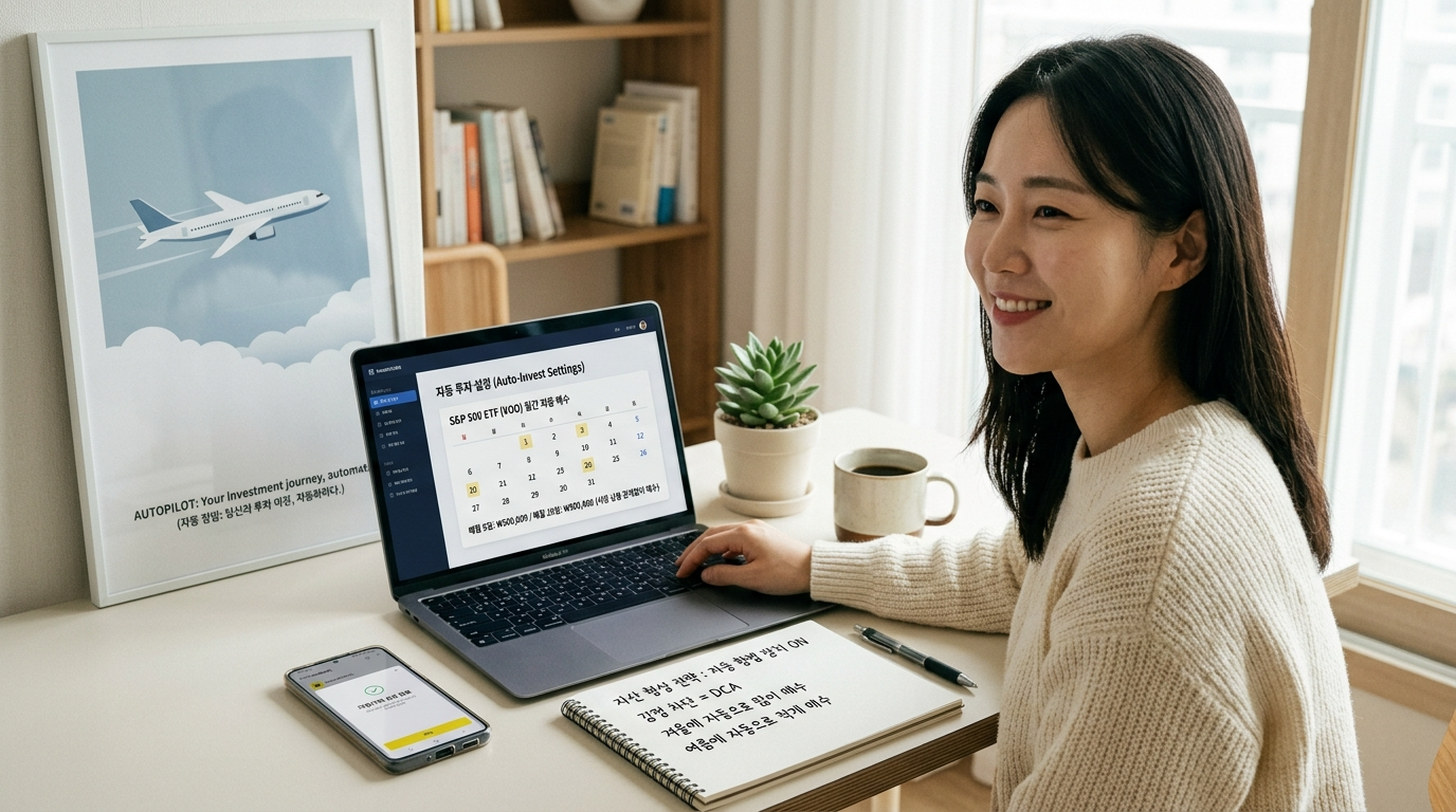 DCA 자동 항법 감정 차단 자유