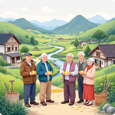 청양군 농어촌 기본소득 이미지