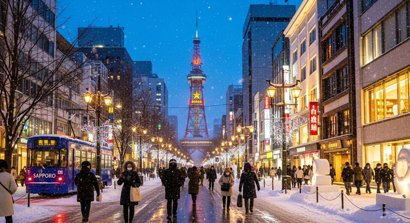 일본 삿포로 겨울여행