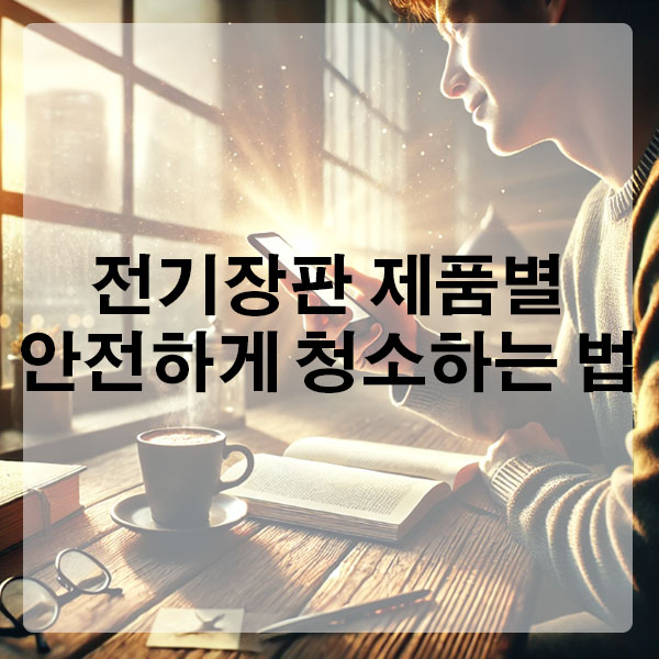 전기장판 제품별 안전하게 청소하는 법