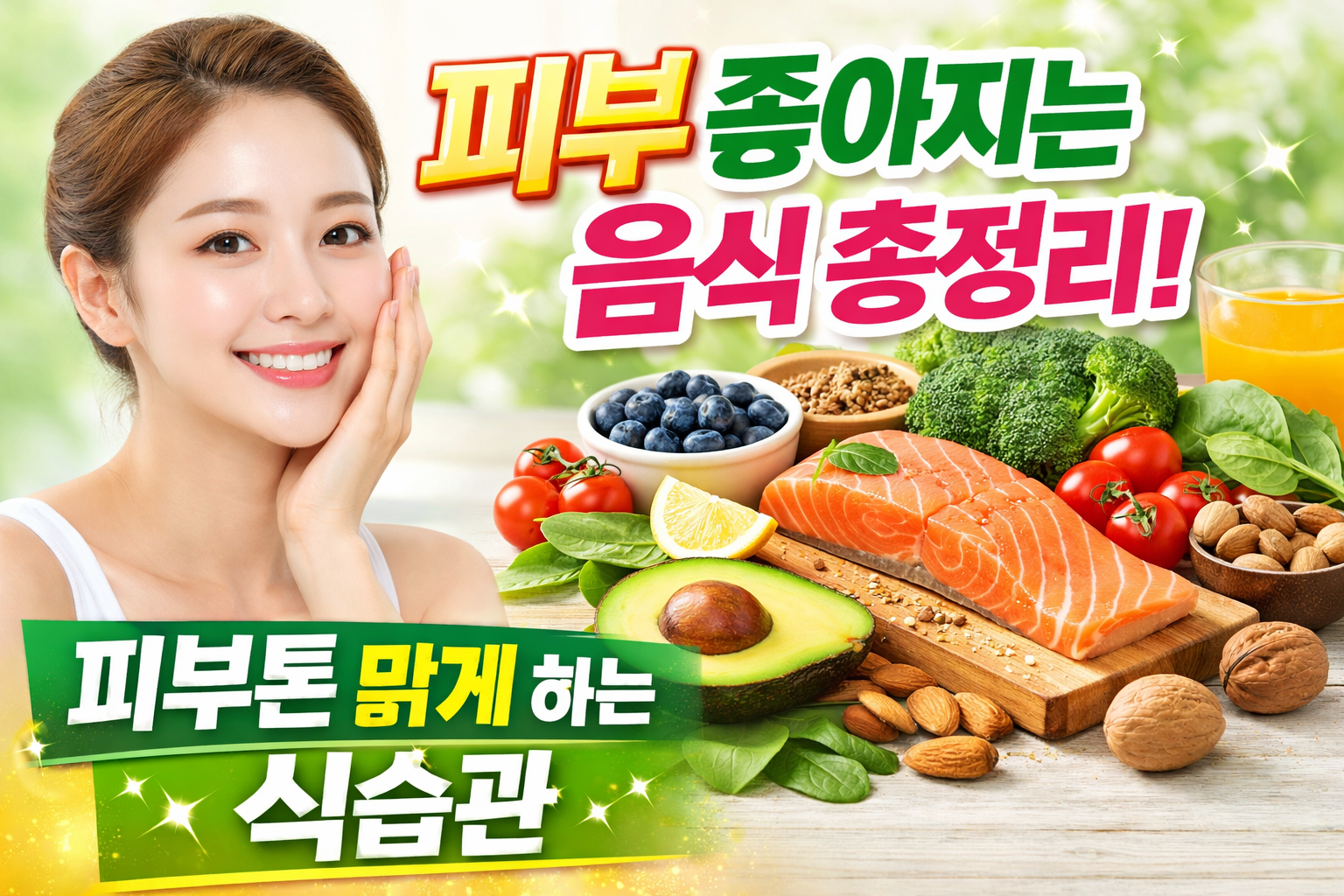 피부 좋아지는 음식