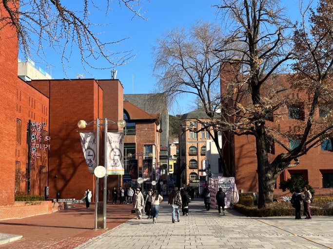 대학로 혜화 인근 거리 사진