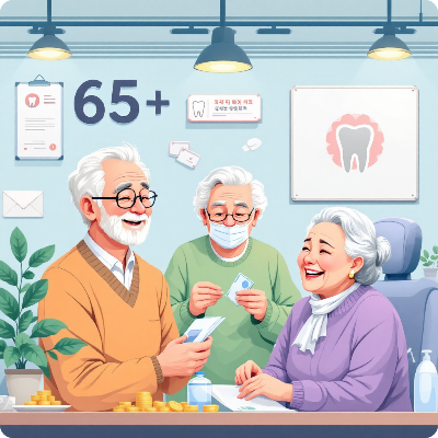 65세 이상 노인 건강지원금 이미지