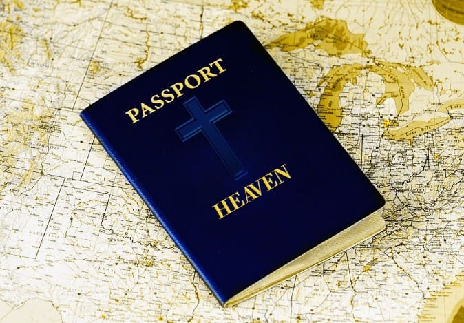Passport, Heaven, Travel, map