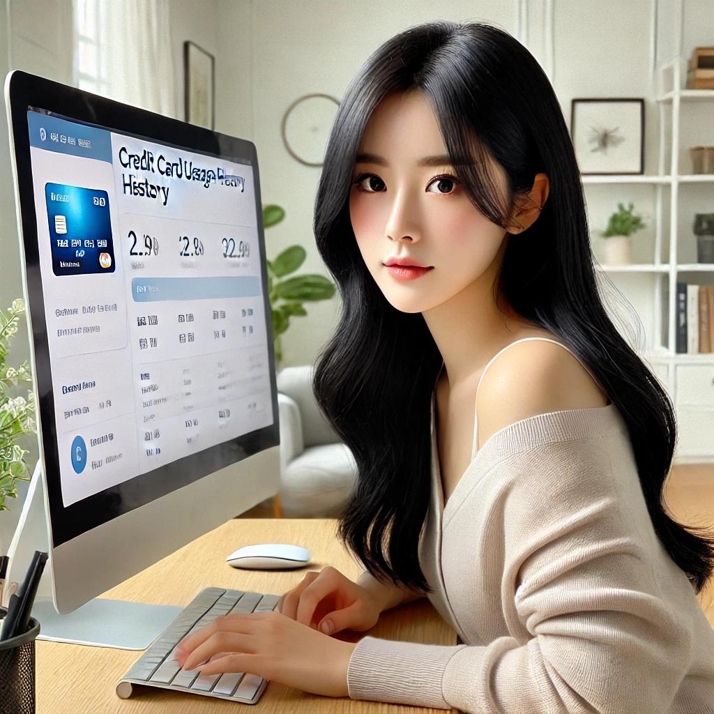 신용카드 사용내역서 발급