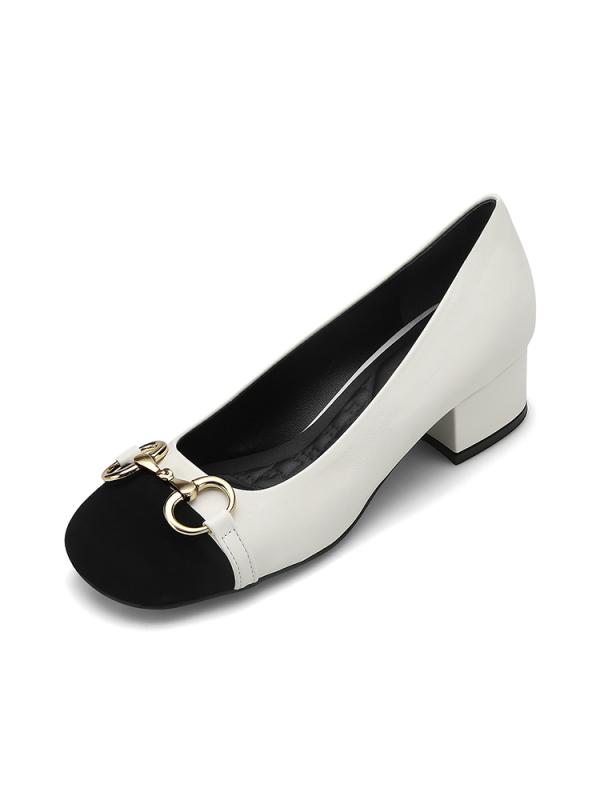 미소페 M-misope 양가죽 펌프스 512331001