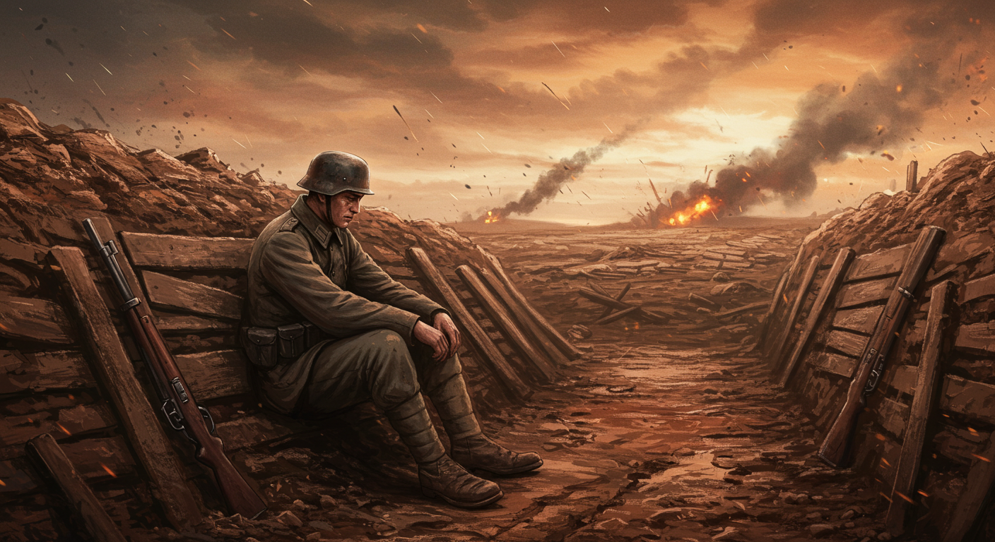 '서부 전선 이상 없다' 줄거리: 전쟁의 비극을 파헤치다