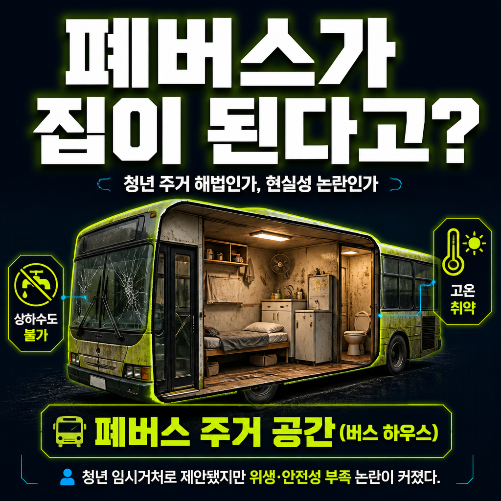 폐버스가 집이 된다고?