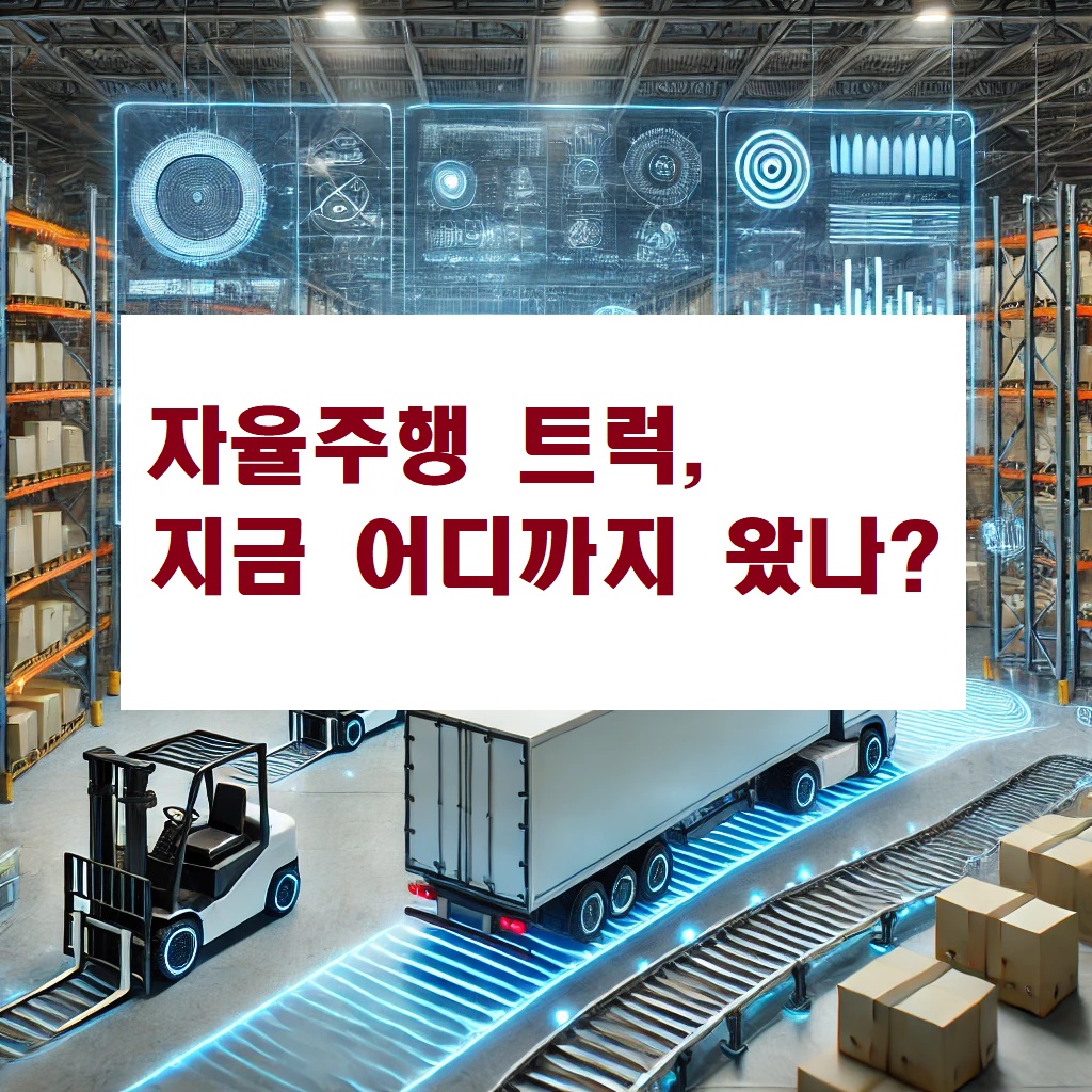 자율주행 트럭, 지금 어디까지 왔나?