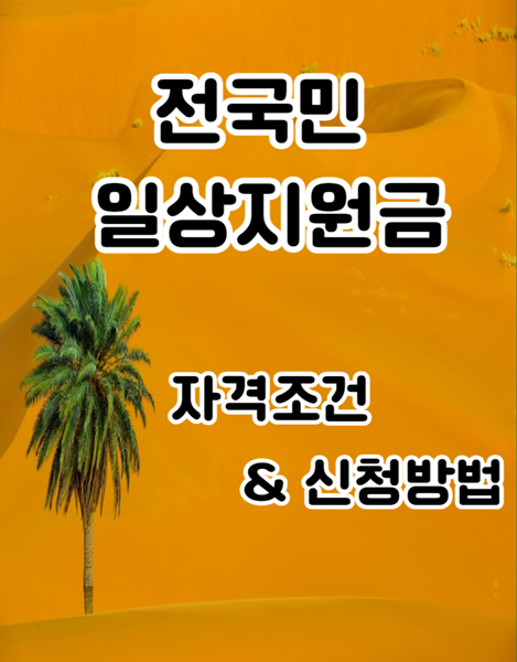 전국민 일상지원금