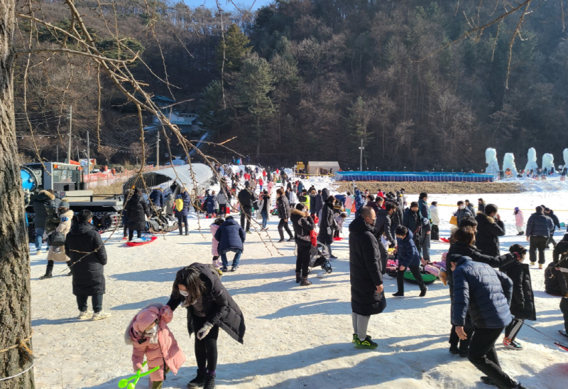 파주 초리골 눈썰매장