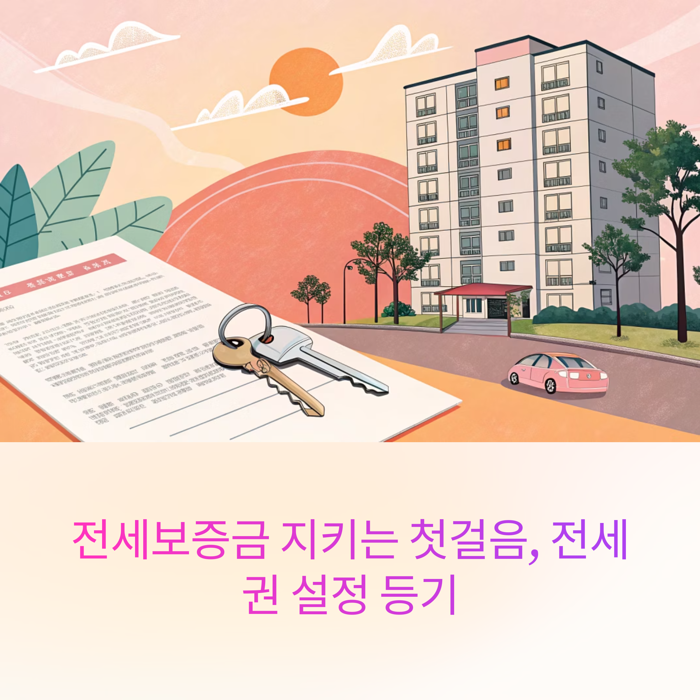전세보증금 지키는 첫걸음, 전세권 설정 등기 완벽 가이드